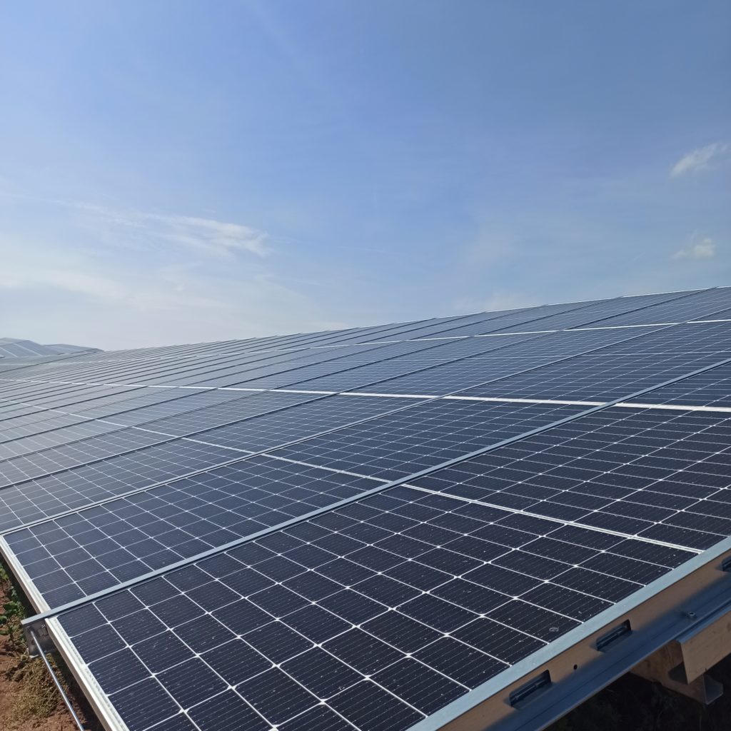 EGIS eG, Bürgersolarpark Reckertshausen, Teilanlage Hühnerellern