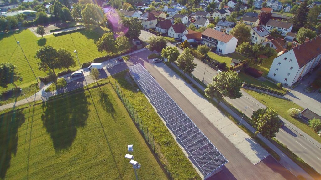 EGIS eG, Neuötting Sportplatz Carport