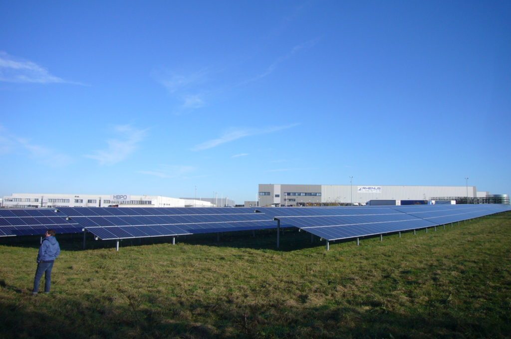 EGIS eG, PV-Meerane, Sachsen